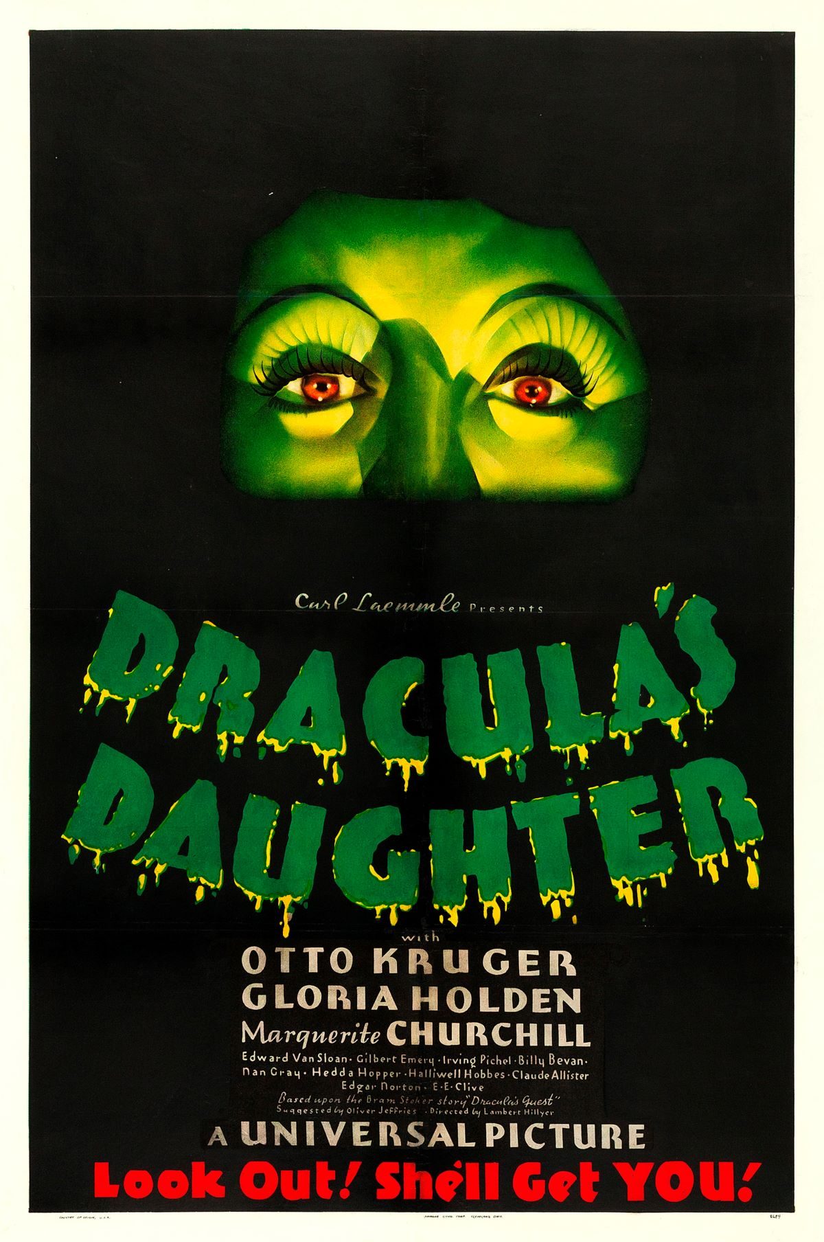 Karoly Grosz, Dracula, Bram Stoker, horror movies, film, movie posters, film posters, 1930s