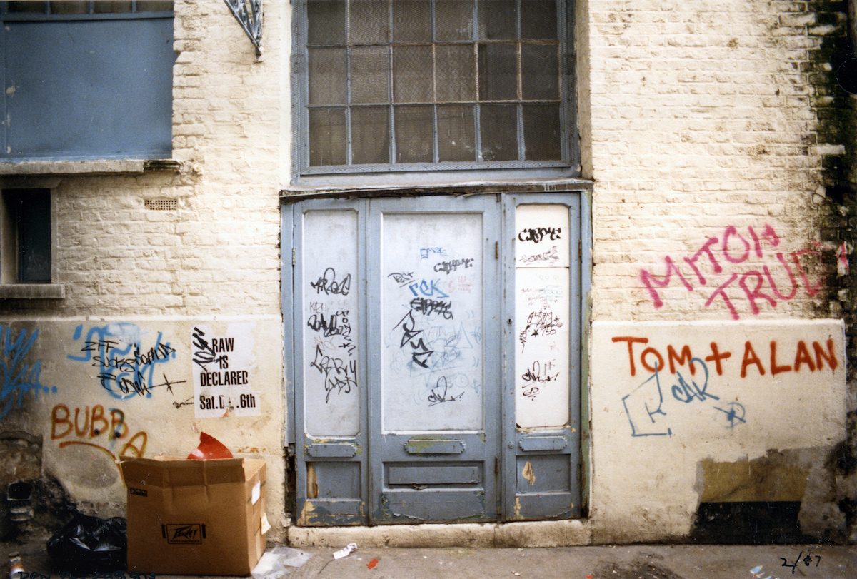 Denmark Place, St Giles, Camden, 1987