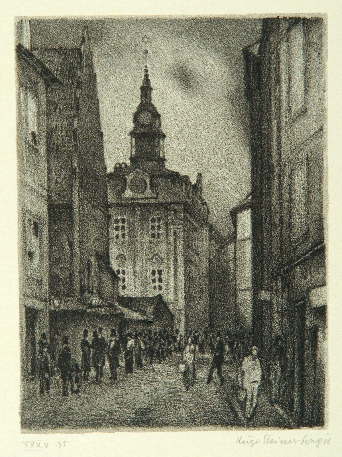 Hugo Steiner-Prag illustrations for Gustav Meyrink Der Golem