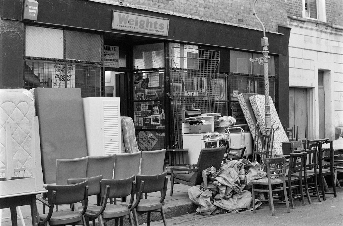 Gilden Crescent, Kentish Town, Camden, 1987