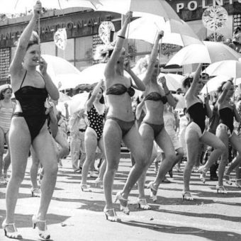 East Germany Celebrates Berlin’s 750th Birthday with a Parade of Portable Computers, Perms and Bikinis