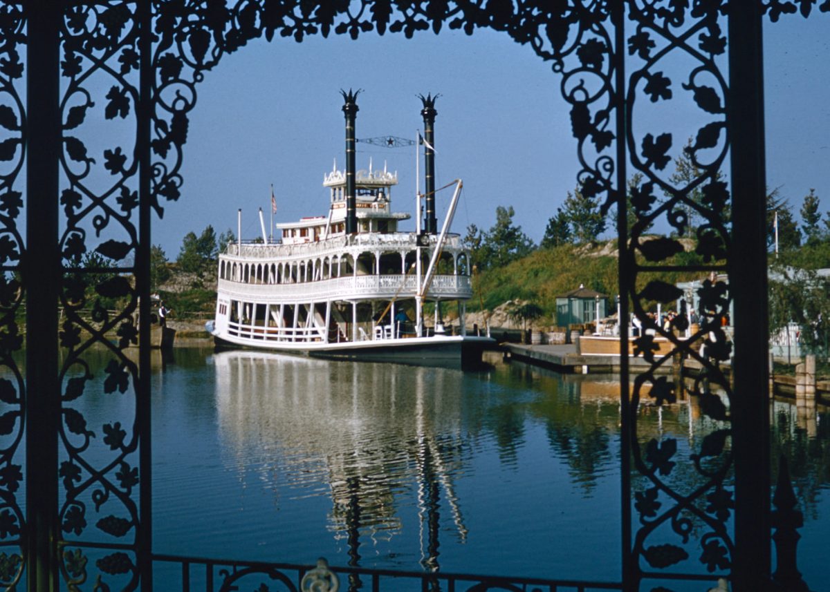 Disneyland 1955 Kodachrome California