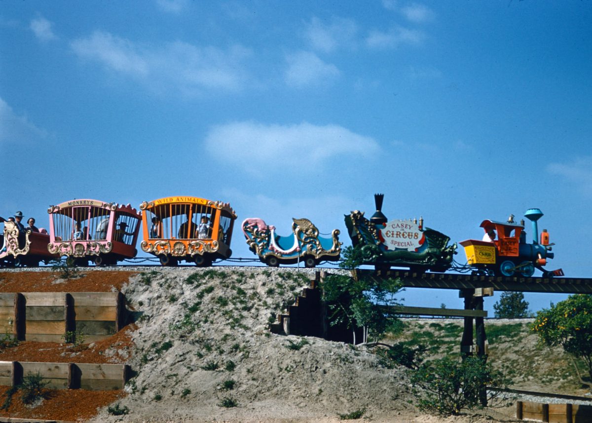 Disneyland 1955 Kodachrome