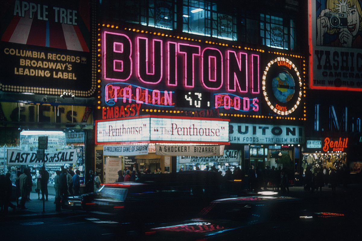 November 1967 Buitoni Foods, Broadway, NYC New York Gerry Cranham