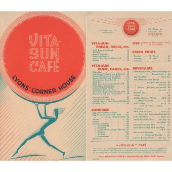 A collection of Fascinating 20th Century London Menus