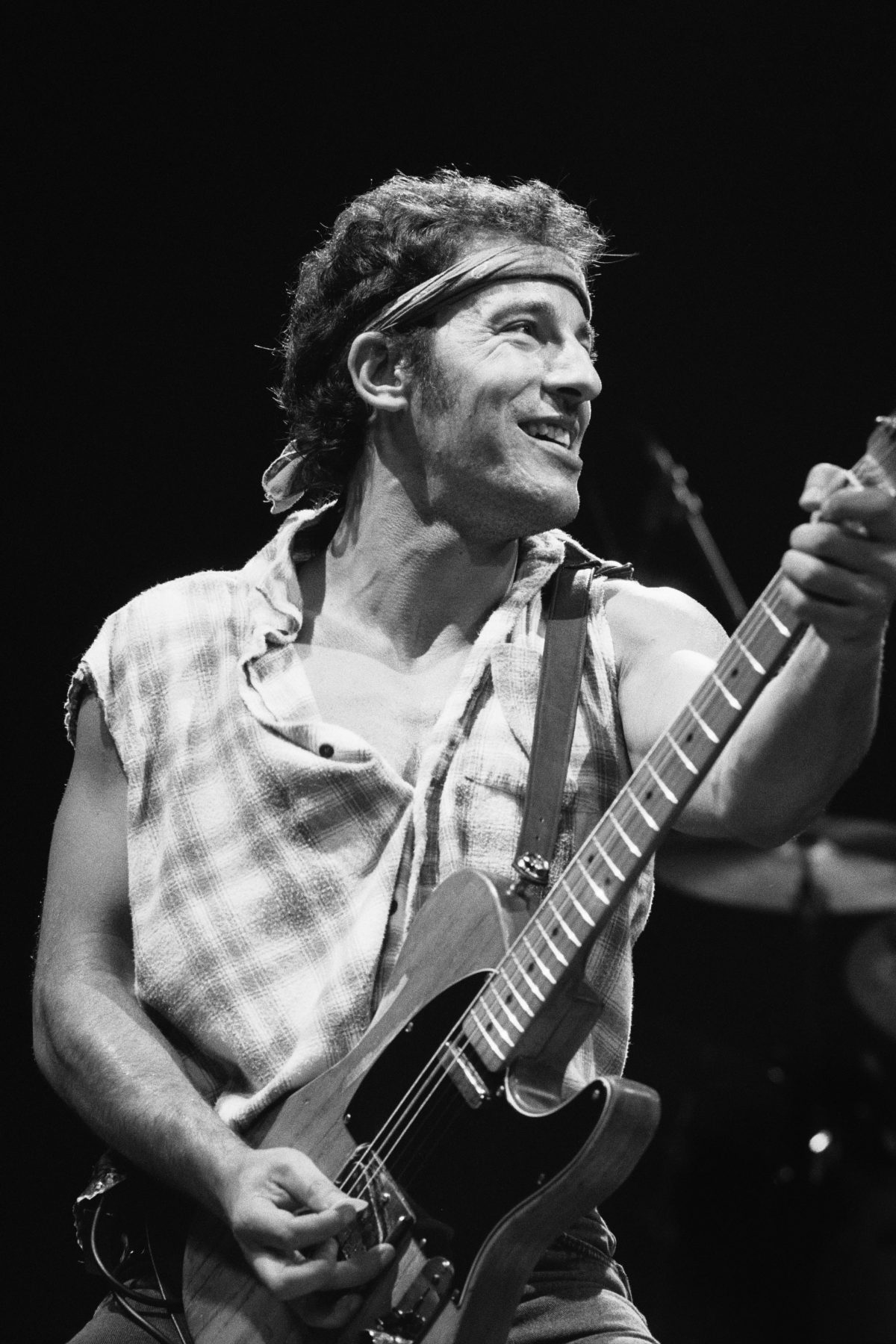Bruce Springsteen at the Meadowlands, New Jersey in August 1984...