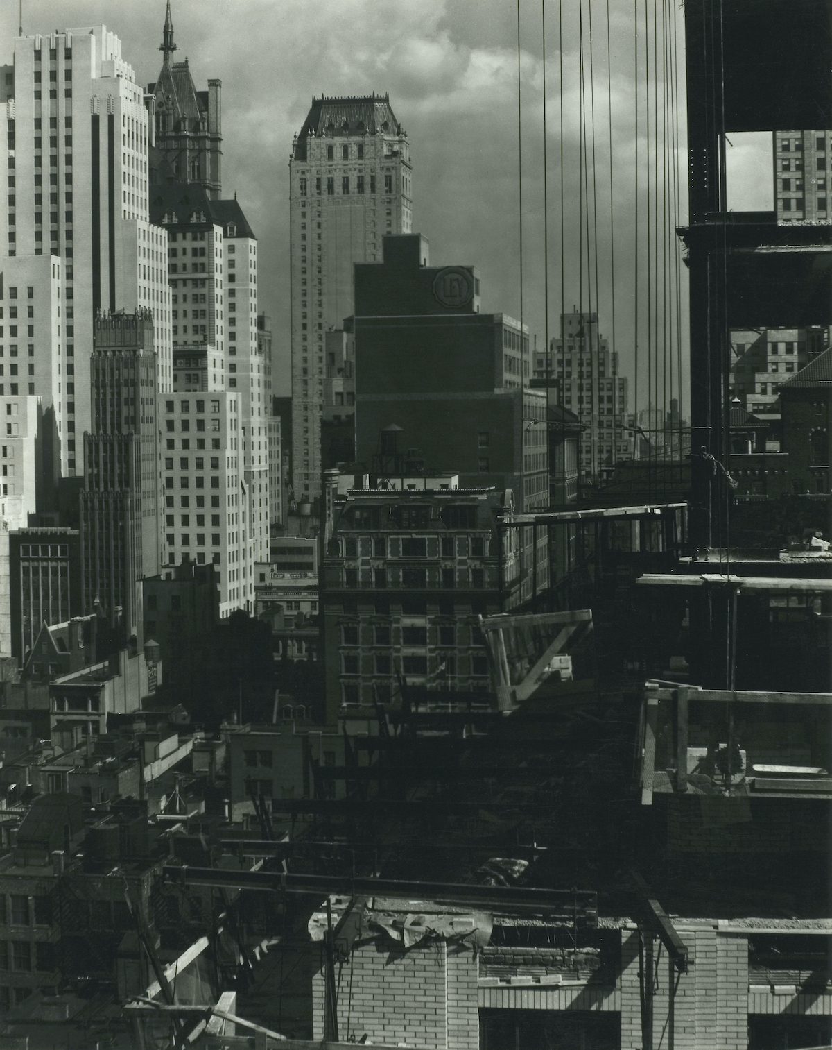 From the Back–Window 291 (1915) by Alfred Stieglitz. 