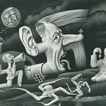 Ukraine-born American Artist Boris Artzybasheff’s Anti-Nazi Illustrations