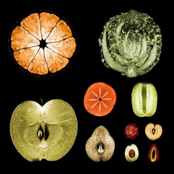 The Sacred Geometry of Fruit and Vegetables Photographed by MRI – 2015