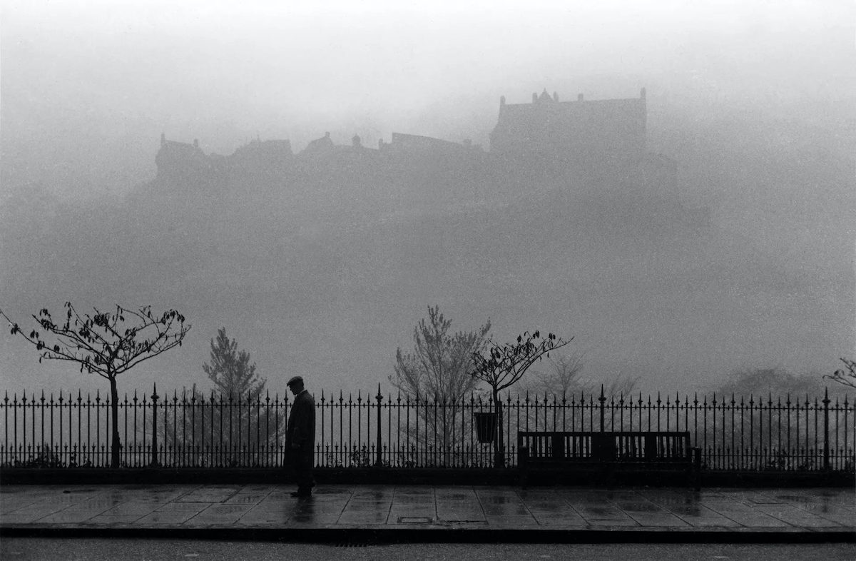 Edinburgh Castle from Princes Street, 1960