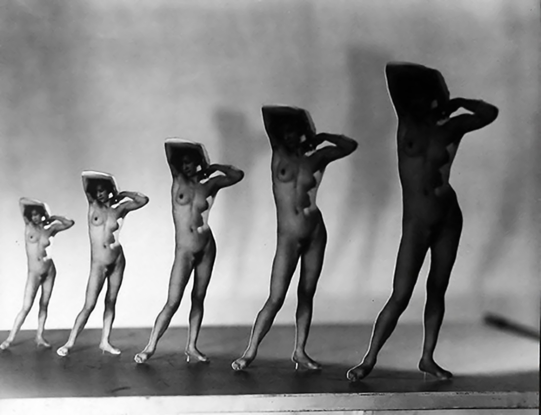 František Drtikol -Five Times, Five Sizes (Cut out)], 1930