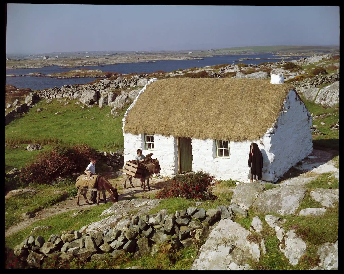 Thatched Cottage, Connemara, Co Galway, by John Hinde