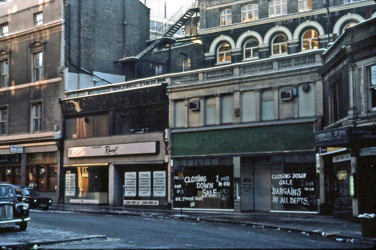 Liverpool St 12 Dec 1981