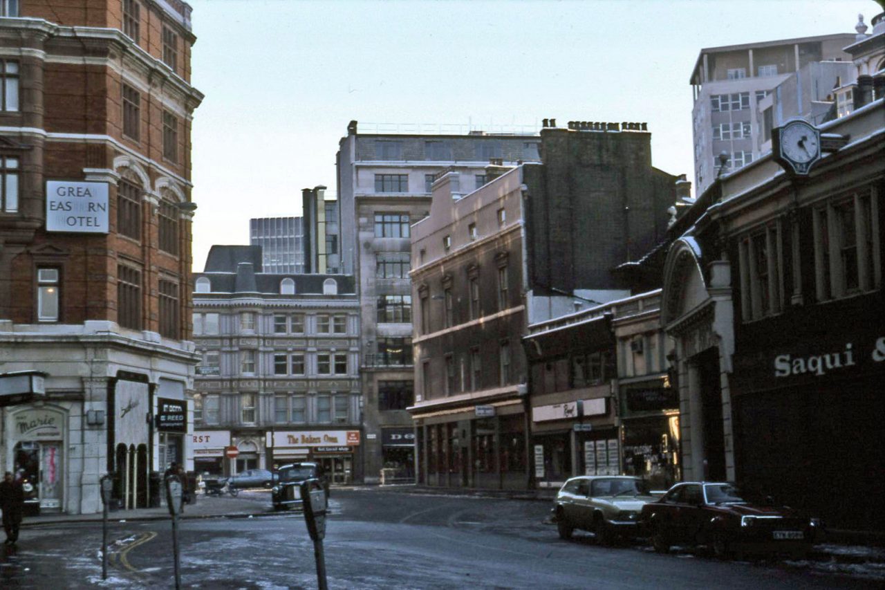 Photos of Liverpool Street Station and Bishopsgate in the 1980s - Flashbak