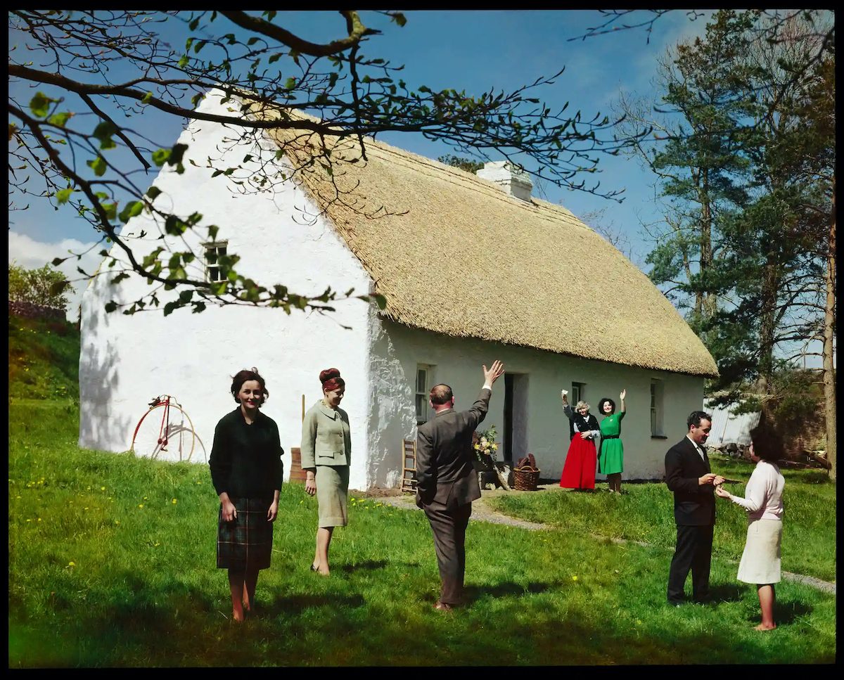 Irish Thatched Cottage, Bunratty, County Clare, by Elmar Ludwig