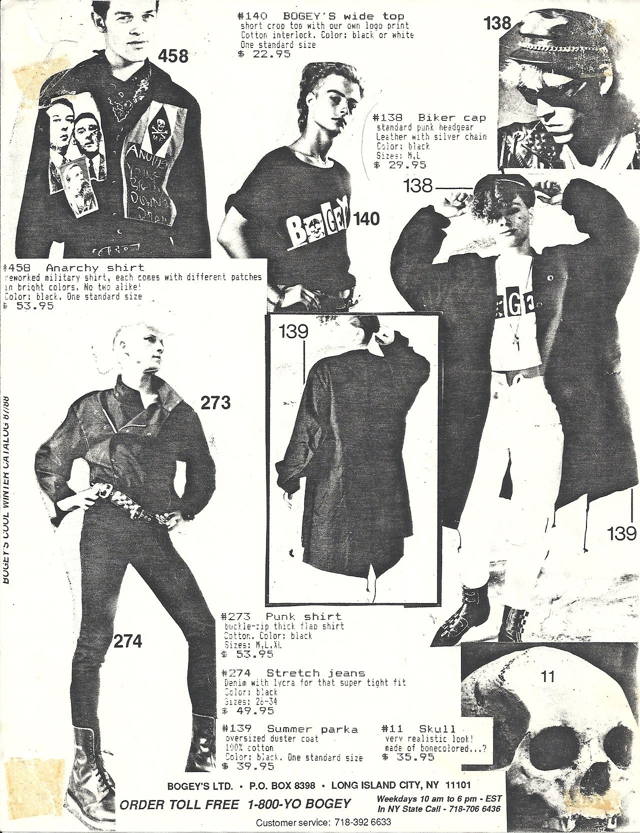 Bogey's Underground-Fashion From London - Dial-In 1980s Fashion - Flashbak