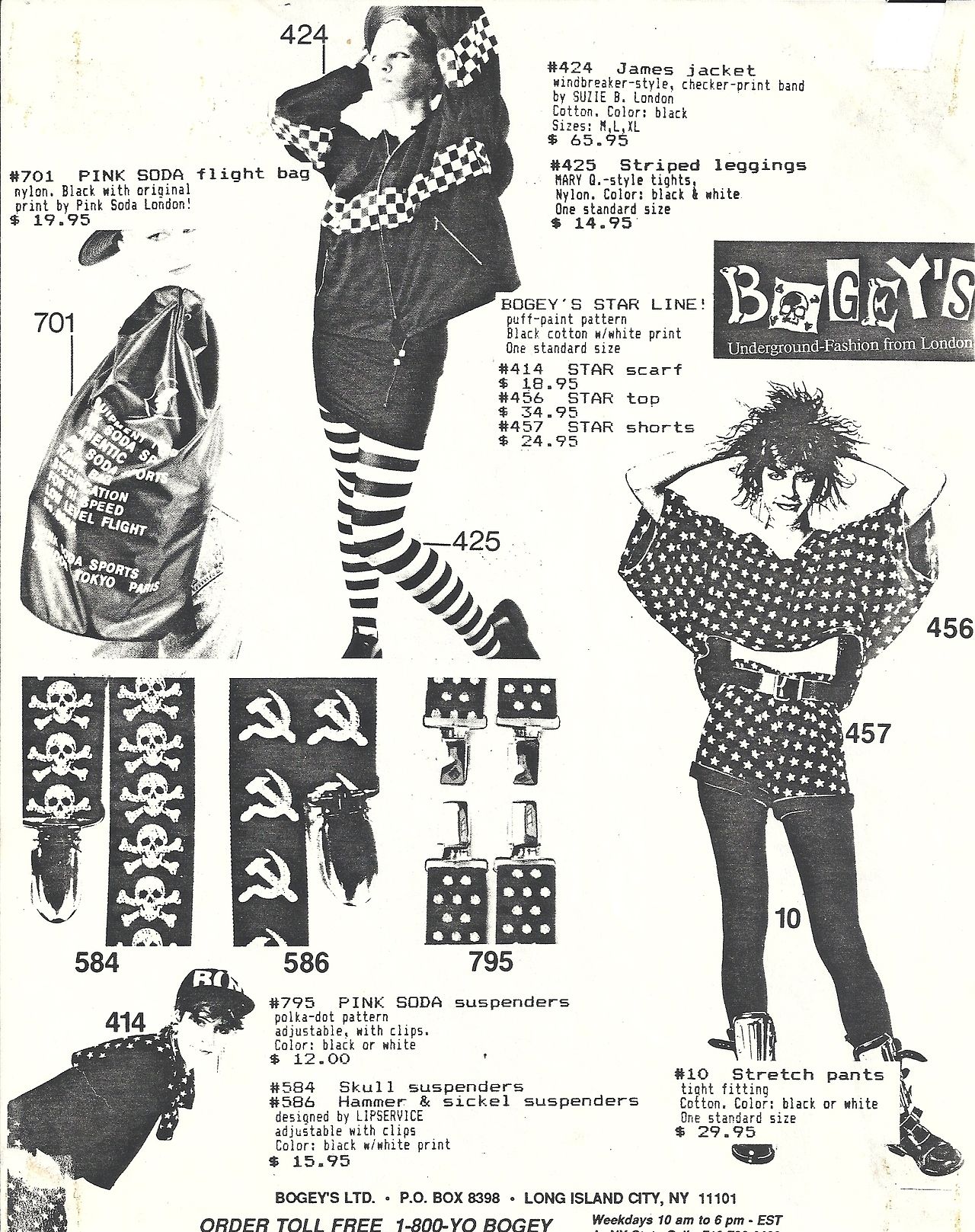 Bogey's underground fashion from london