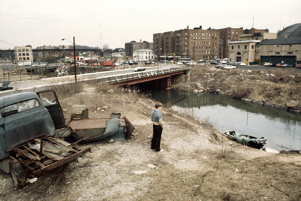 Bronx River, Bronx, 1970
