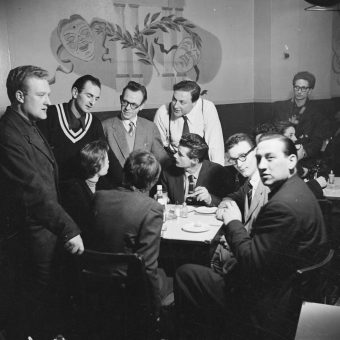 Photos of British Jazz Musicians at the Harmony Inn c.1954 by Nigel Henderson