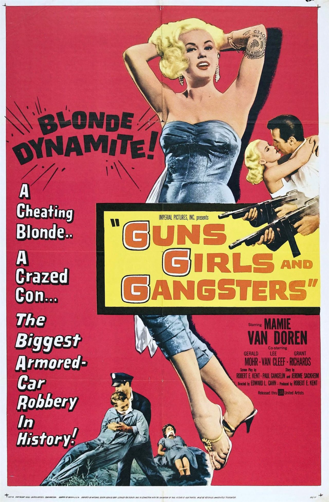 Movie Posters, strong women, bad girls, B-movies, 1940s, 1950s, 1970s, 1980s