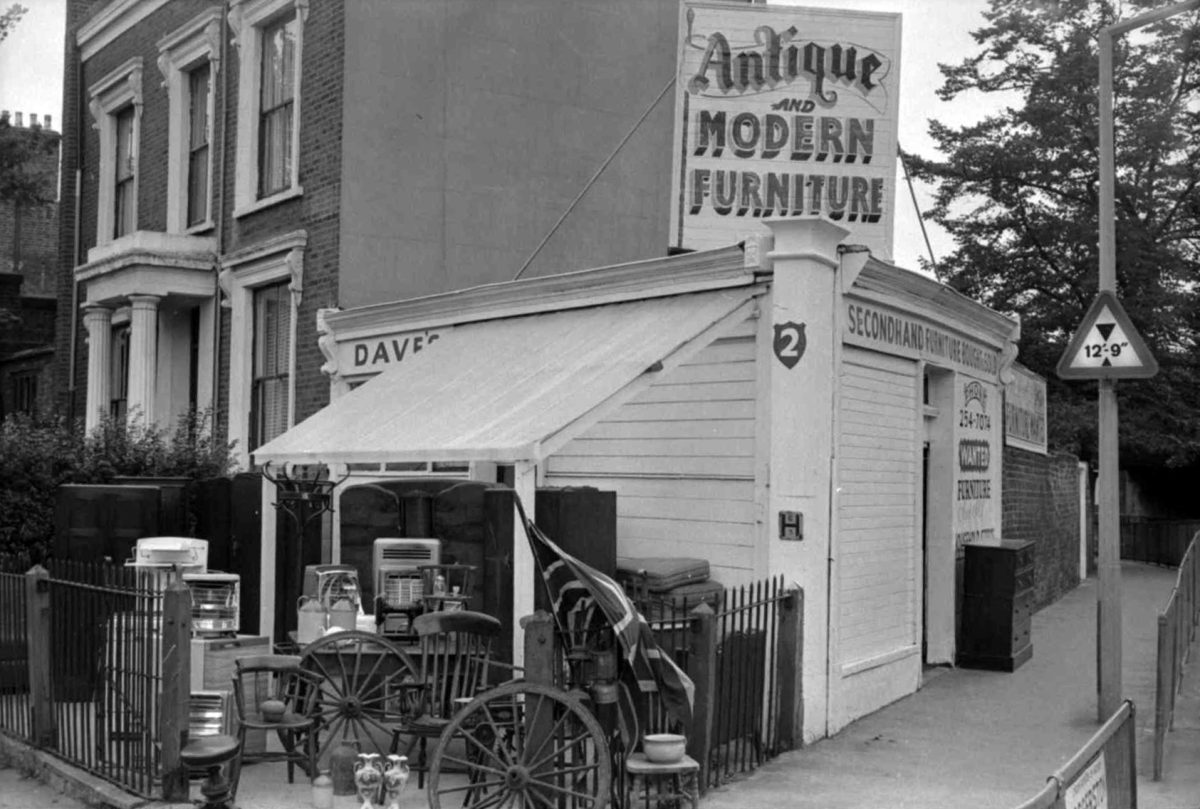 London shops 1960s