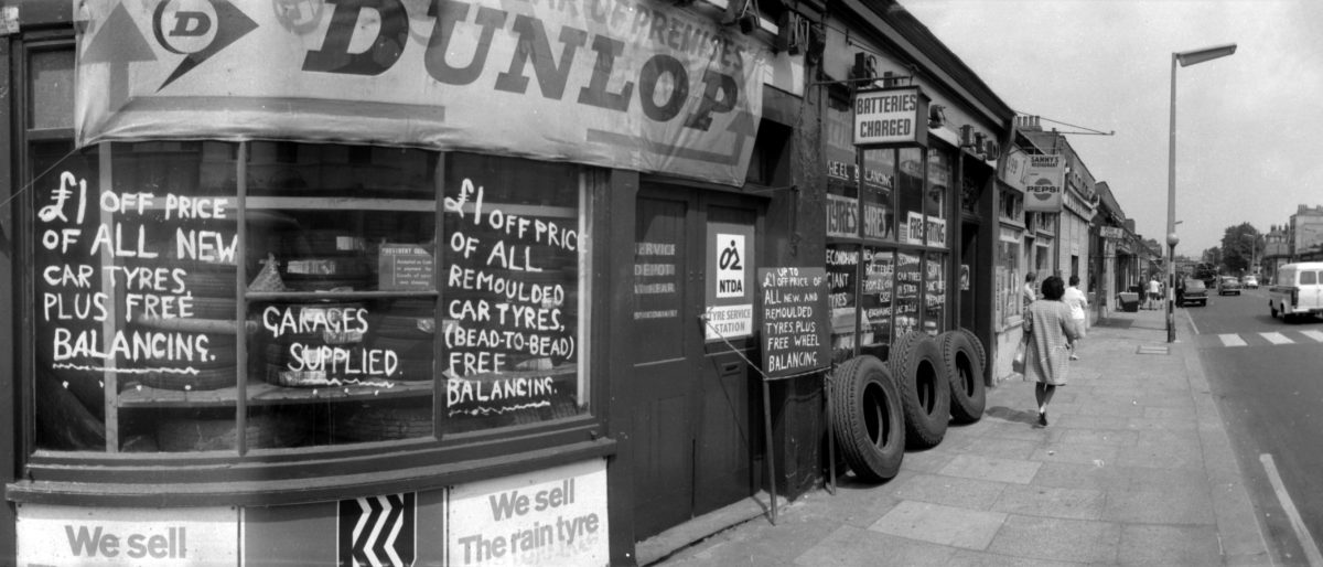 London shops 1960s