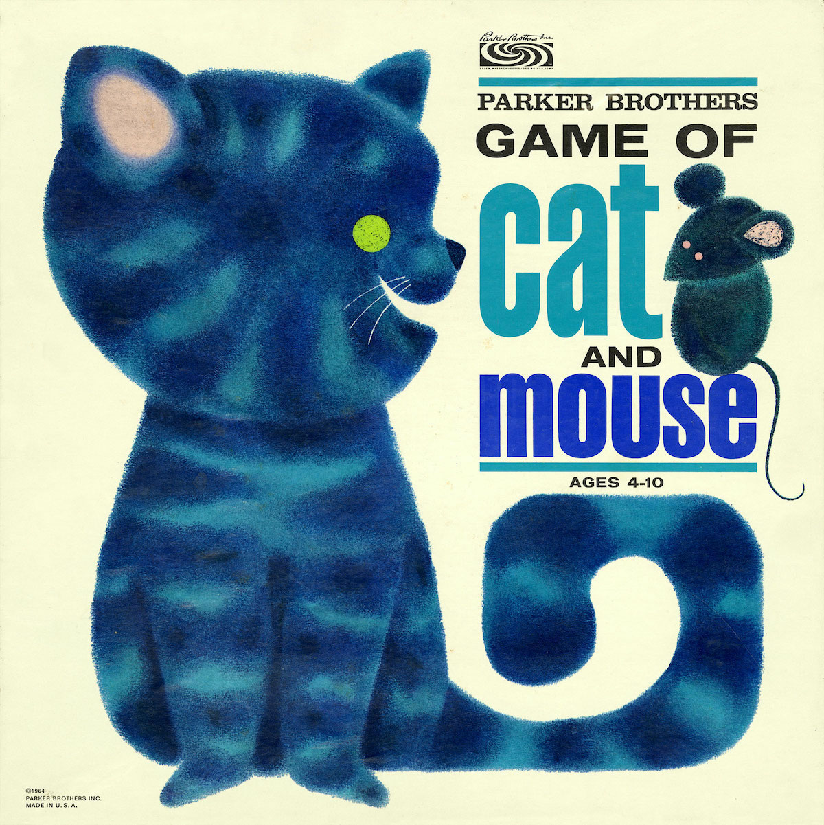 Parker Brothers The Game Of Cat And Mouse Featuring A D Game