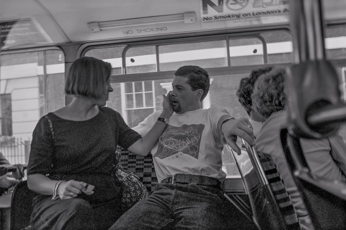 London bus passengers