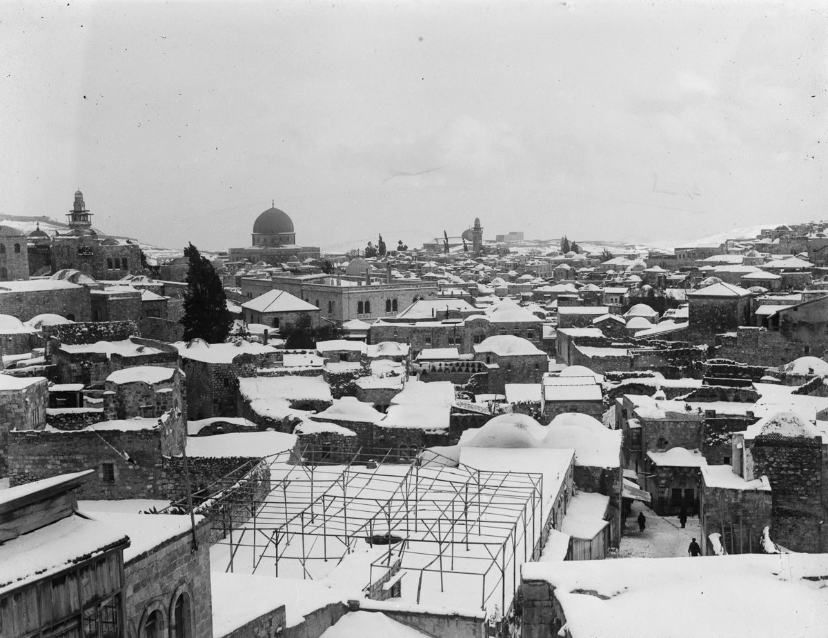 Snow Jerusalem