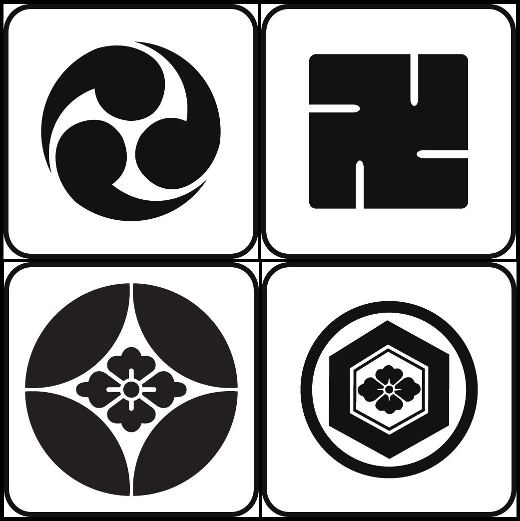 Kamon Japanese family crests