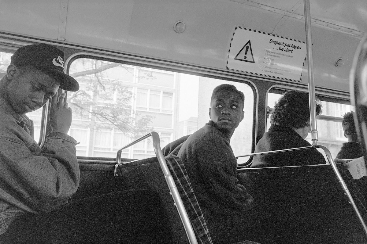 Watching People on a London Bus in 1991