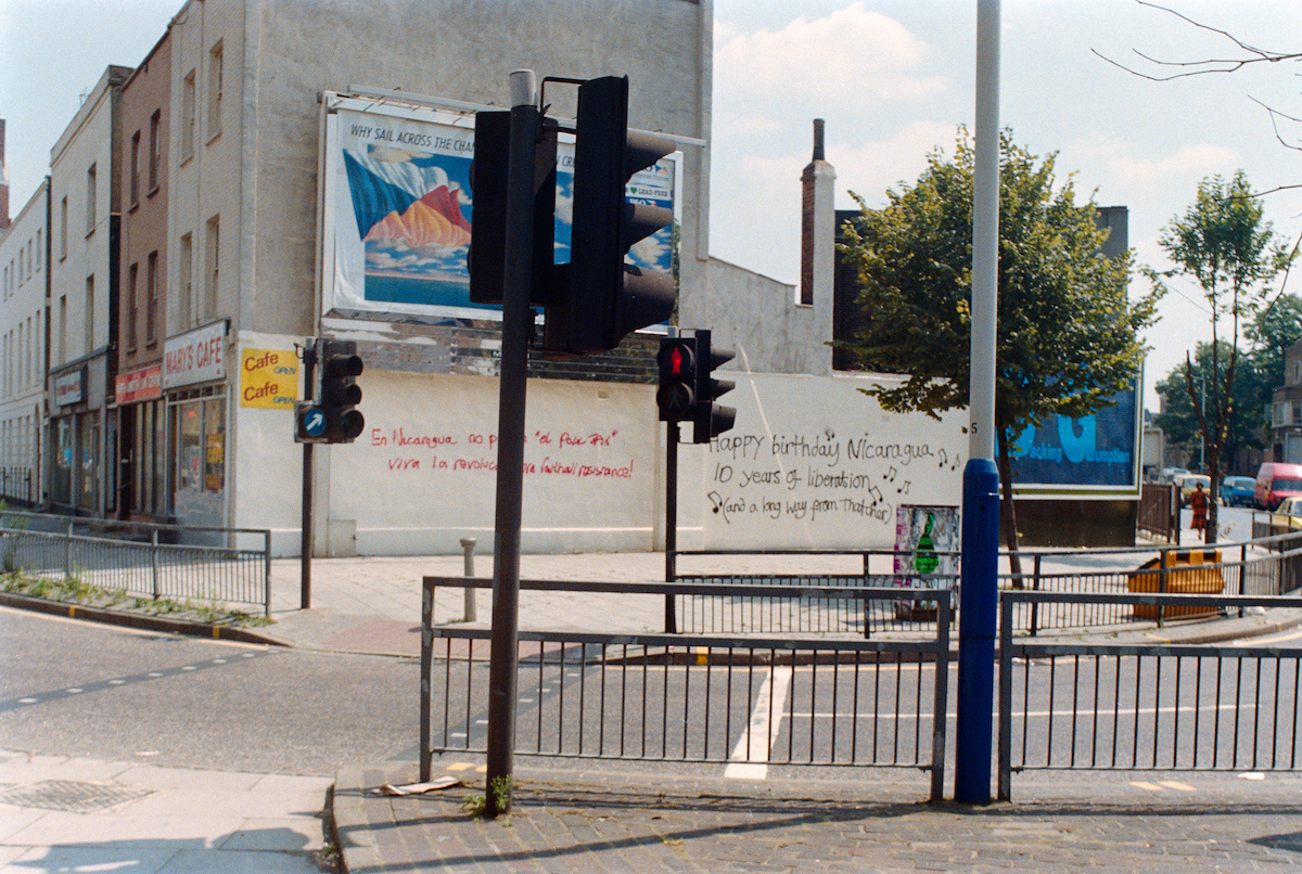 FOTOS DE VAUXHALL SUL DE LONDRES NOS ANOS 80 Artes & contextos Graffiti Kennington Lane Harleyford Rd Vauxhall Lambeth 1989