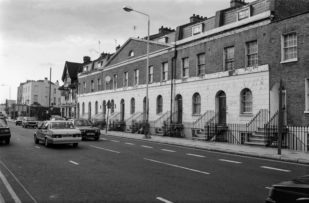FOTOS DE VAUXHALL SUL DE LONDRES NOS ANOS 80 Artes & contextos Harleyford Rd Vauxhall Lambeth 1989