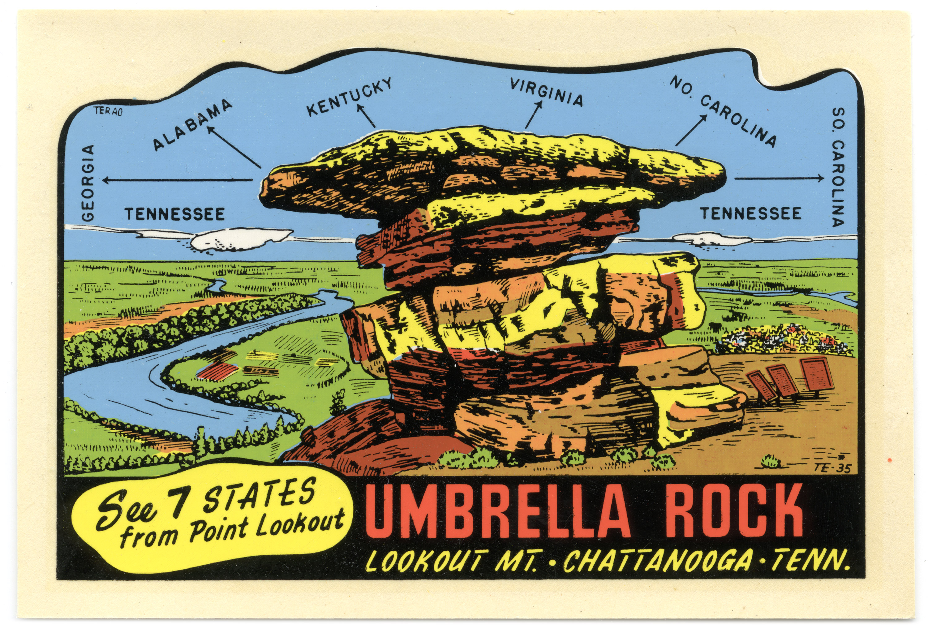 Umbrella Rock Tennessee 