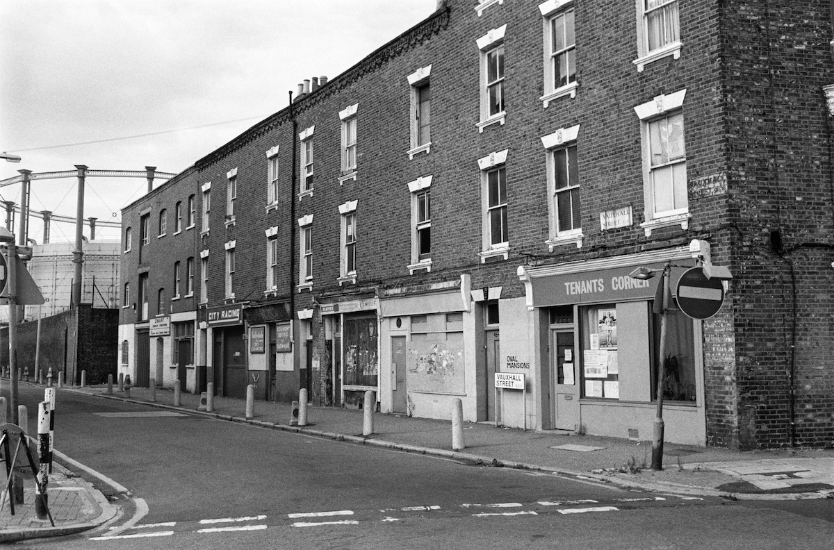 FOTOS DE VAUXHALL SUL DE LONDRES NOS ANOS 80 Artes & contextos Vauxhall St Kennington Lambeth 1989