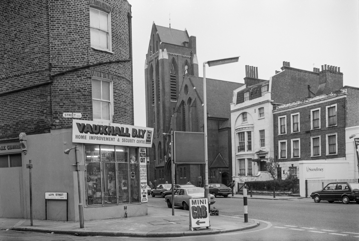 FOTOS DE VAUXHALL SUL DE LONDRES NOS ANOS 80 Artes & contextos ennington Lane Vauxhall Lambeth 86