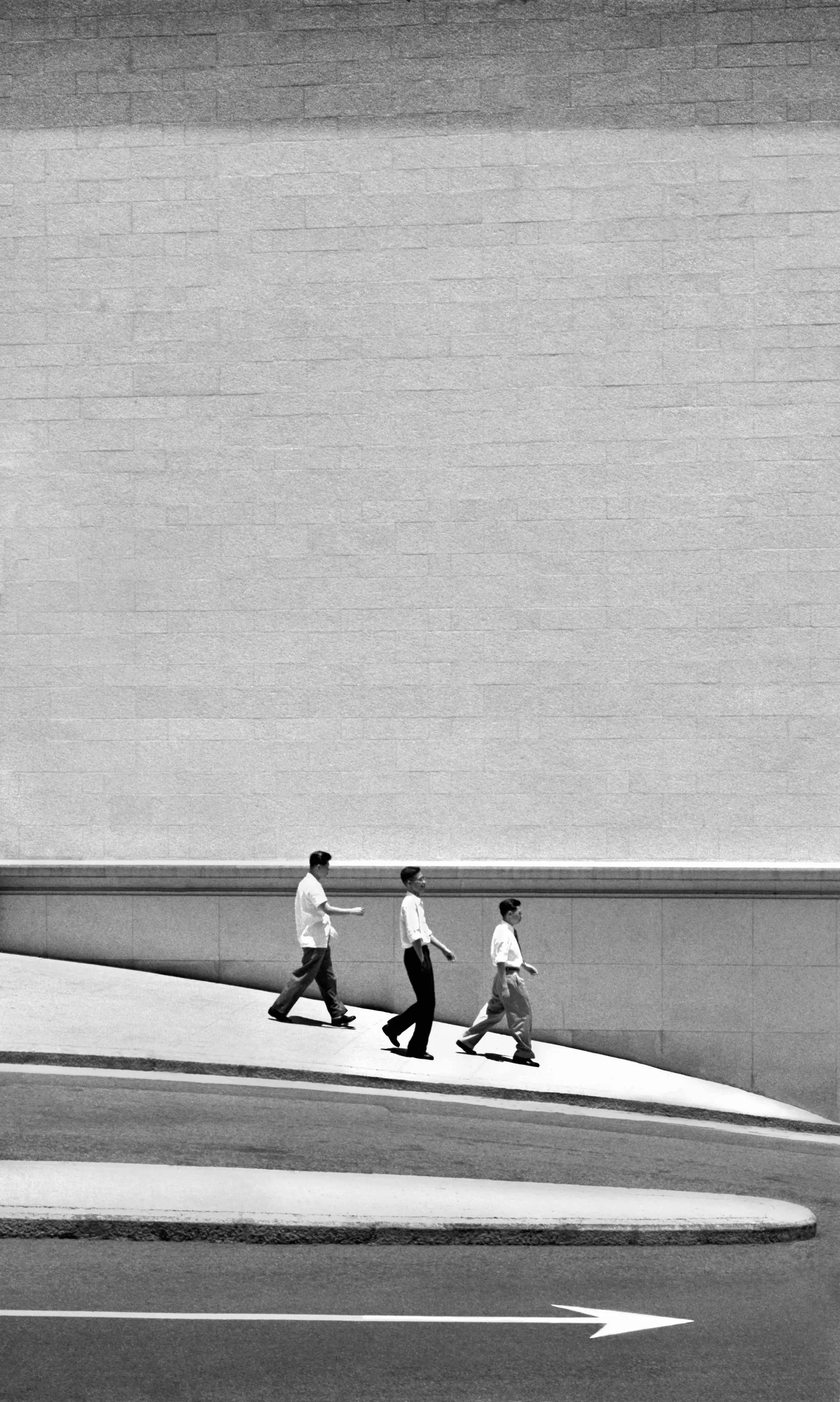 Three Men Walking (三人行), Hong Kong 1962