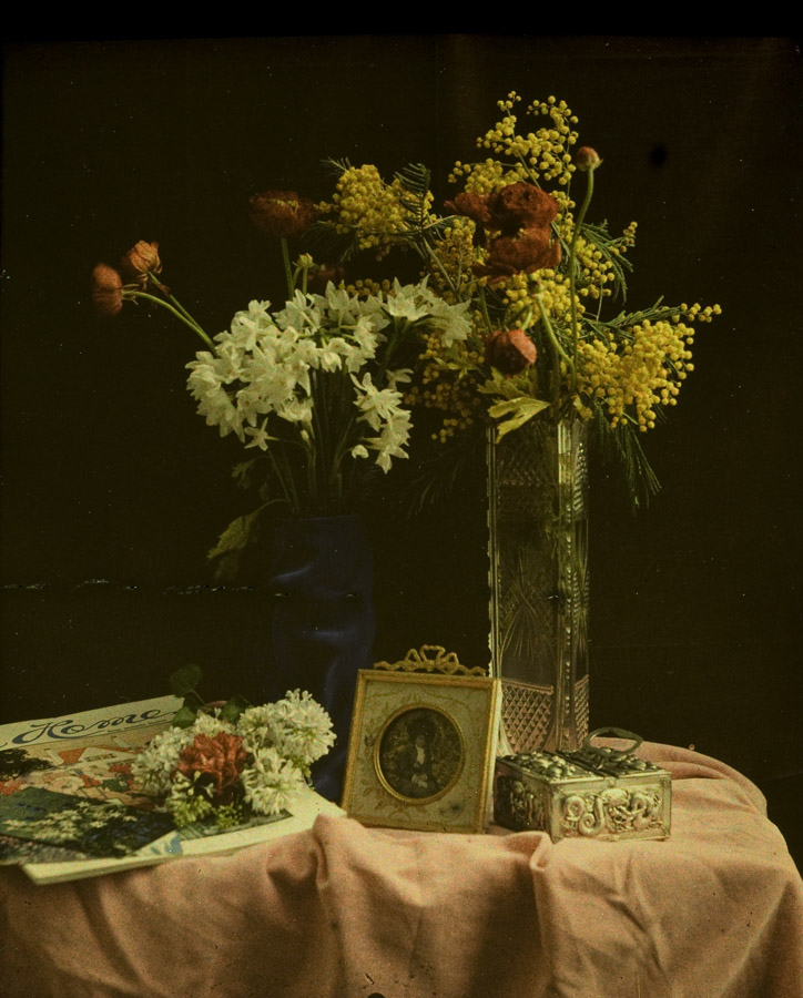Charles Corbet, Still life with vase and flowers - c. 1910