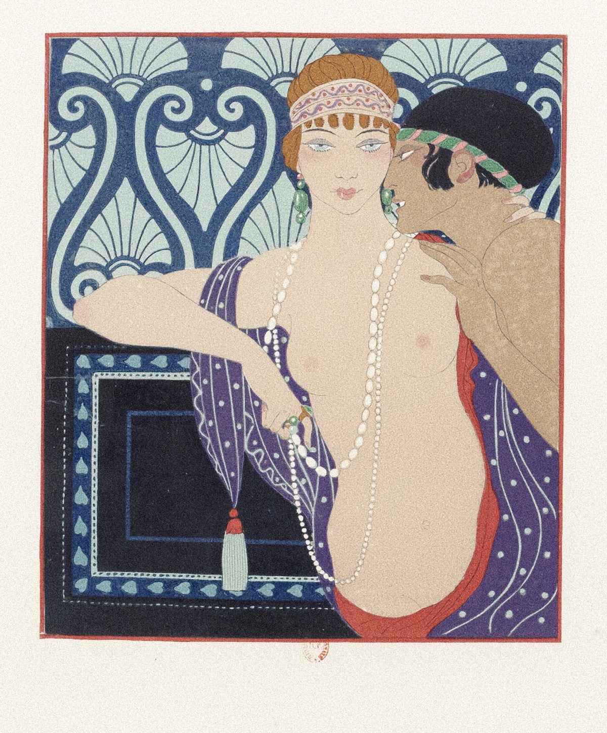 Les Chansons de Bilitis, illustrated by George Barbier 