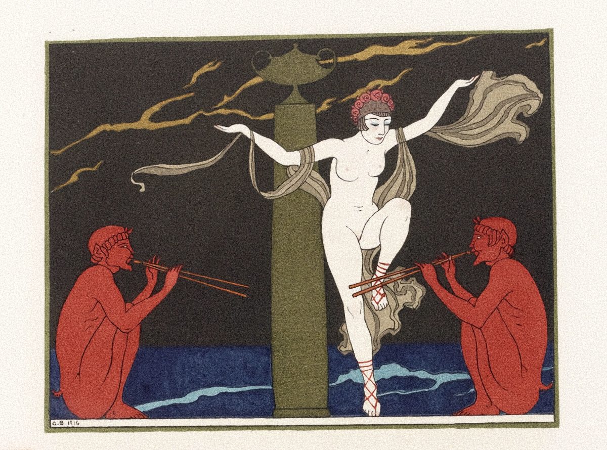 Les Chansons de Bilitis, illustrated by George Barbier 