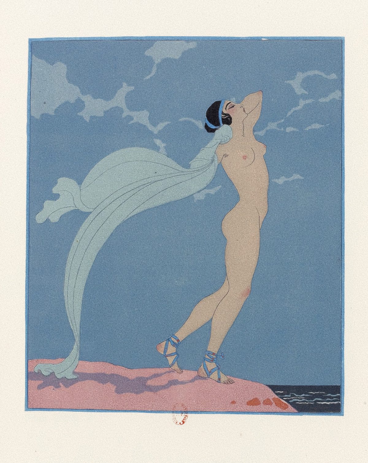 Les Chansons de Bilitis, illustrated by George Barbier 