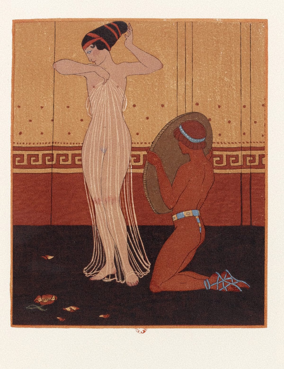 Les Chansons de Bilitis, illustrated by George Barbier 