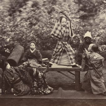 A Westerner’s Photographs of His Life in 1860s Japan