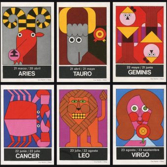 The Brilliant Pop Art Zodiac Match Box Collection From 1970