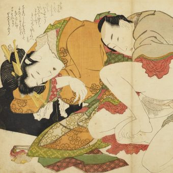 Twelve Erotic Prints from Azuma Nishiki (Brocade of the East) by Katsushika Hokusai – c.1812