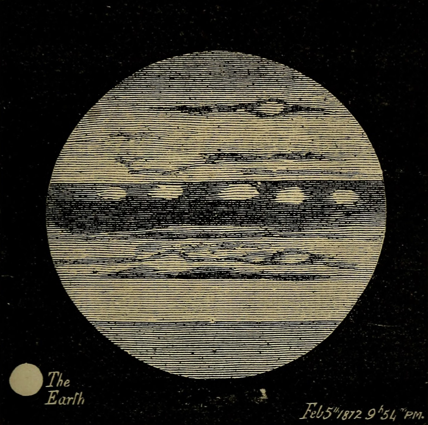 Jupiter Flowers of the Sky by Richard A. Proctor (1879)
