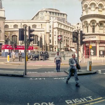Panoramic Photographs of The City of London in the Early 1990s