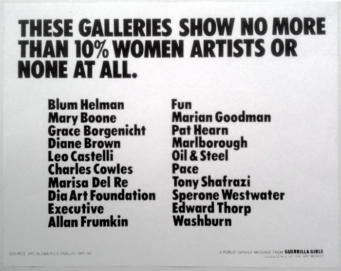 guerrilla girls 