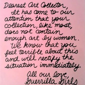 Guerrilla Girls Posters in the 1980s – The Art Of Shaming The System