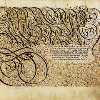 Schönschreibmeister – A Calligraphy Master’s Album from the 16th Century